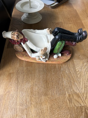 Quirky sleeping chef resin - quirky,