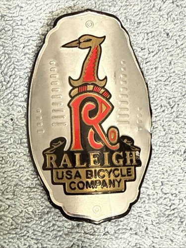 Raleigh usa bicycle head badge - usa,