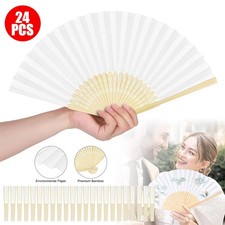 24Pcs Hand Held Folding Fan