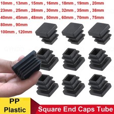 Square End Caps Plastic Tube