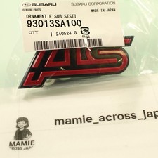 SUBARU Genuine 93013SA100 04-08 FORESTER SG9 Front Grile Emblem STI Badge