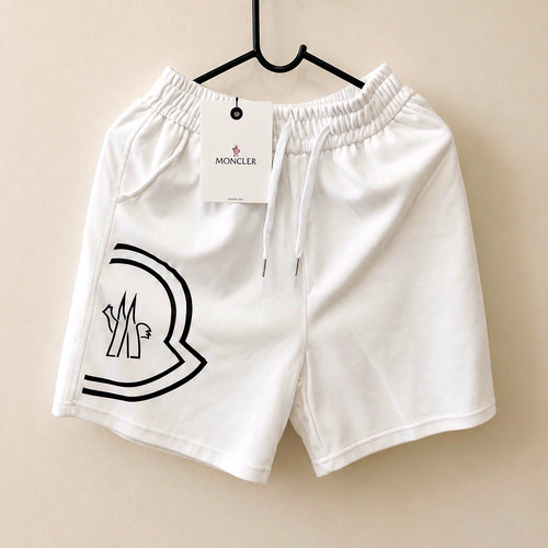 Moncler white men shorts - moncler, men’s