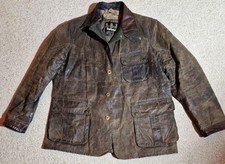 LTD ED BARBOUR WARWICK "SPECIAL WAX EFFECT"  OLIVE JACKET XXL = MWX0716OL71