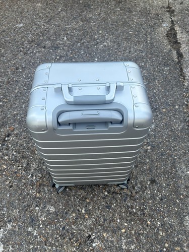 Away travel suitcase - travel, silver