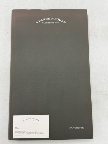 Lange söhne edition 2017 - a.,