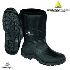 Delta Plus Freeze Black Thermal Lined Winter Snow Boots Mucker Boots Wellingtons