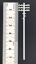 1/148 N Gauge 10x  Telegraph poles N Scale  (GREY)
