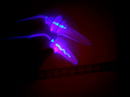 Violet wand ray electrode rare - electrode,