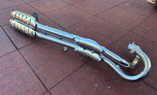 TRIUMPH SCRAMBLER 900 EFI  2008-2016 EXHAUST COMPLETE HEADERS SILENCERS + GUARDS