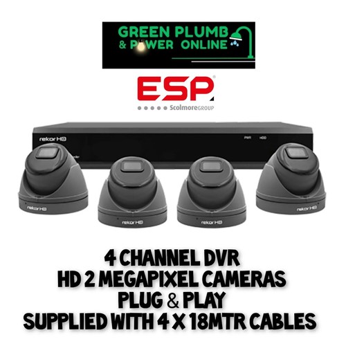 Channel grey dome camera - channel, 2mp
