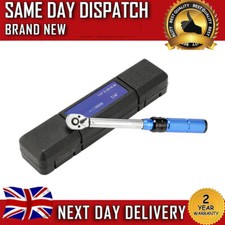 1/4" High Range Torque Ratchet Wrench 5-25Nm 3.6-18ft lbs Calibrated Lock Grip