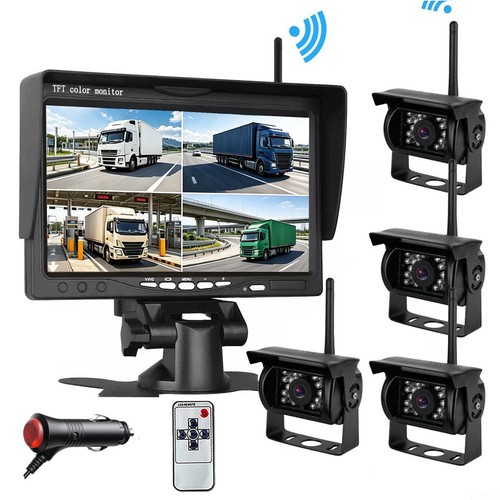Wireless reversing camera - reversing, 7"