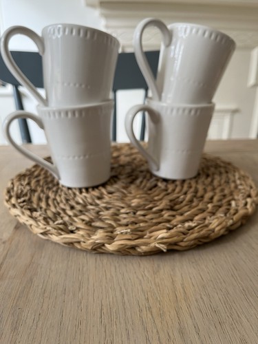 Neptune white ceramic mugs - neptune,