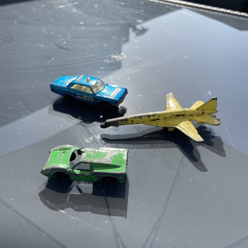 Vintage toy car - vintage, plane