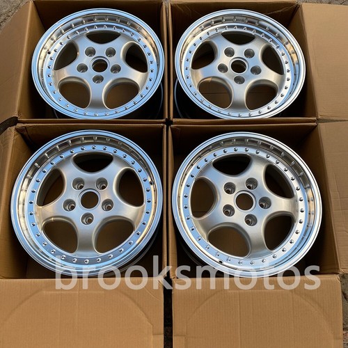 Classic wide silver style - 18",