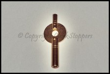 Double ended brass carriage - double,