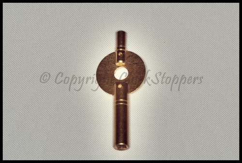 Double ended brass carriage - ended,