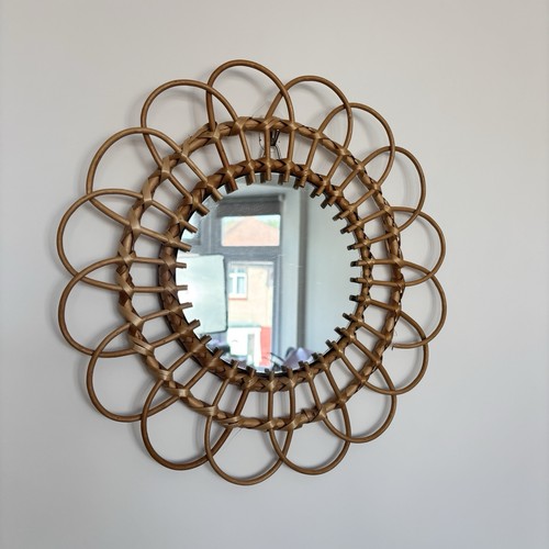 Vintage rattan wicker - vintage, beige