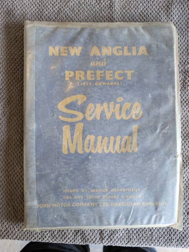 New ford anglia and prefect - new,