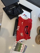 Arsenal Match Worn Shirt Gibbs 28 Vs Man City Nike Coa From Club