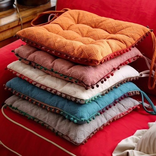 Vintage tassels seat pads - vintage,