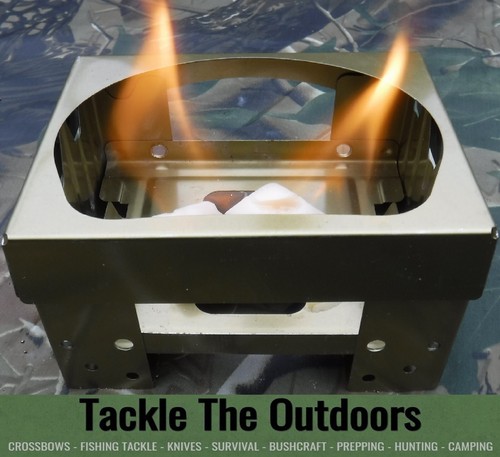 Folding metal camping heater - folding,