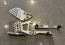 Harris Rear Set/ Foot Peg Hanger & Parts. Unknown Fitment Approx 78mm. Blade???