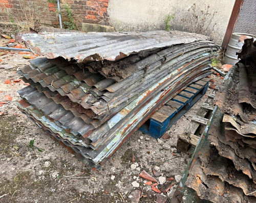 Used corrugated metal roofing - metal,