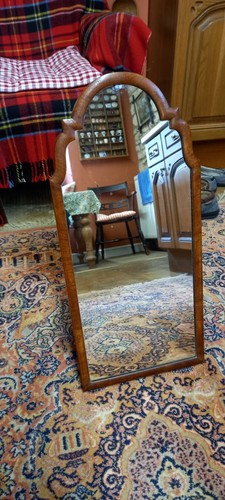 Walnut easel mirror 1900 - a,