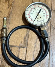 ?? Snap On Tools Compression Tester Pressure 300psi Gauge Engine Cylinder Hose