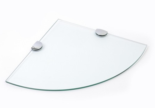 Glass shelves wall mounted - glass,