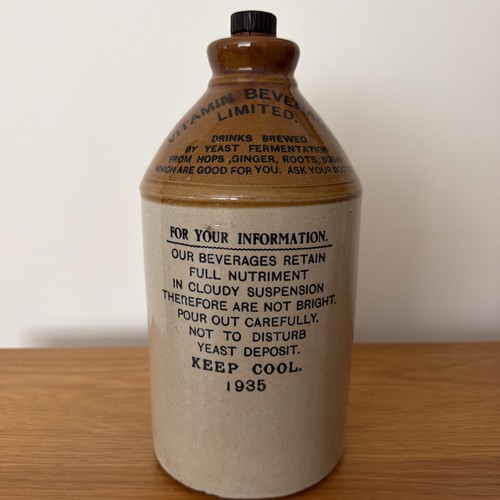 Vintage 1935 stoneware - stoneware, flagon