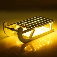 Christmas Sledge Wooden Sleigh