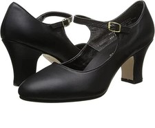Black capezio Manhattan 653