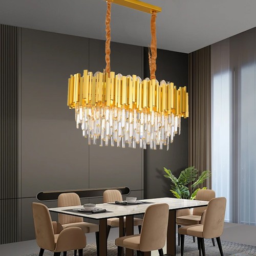 Modern crystal chandelier - crystal,