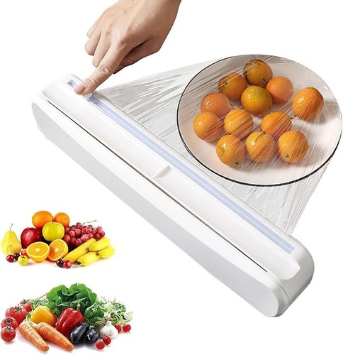 Wrap dispenser with cutter - dispenser,