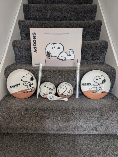 Snoopy ceramic dinner - ceramic, for