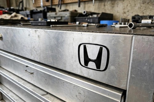 Honda style tank decal - honda,