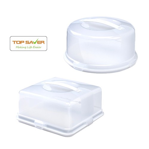 Plastic cake storage - plastic,