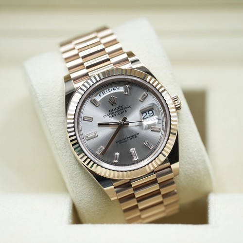 Gents 18ct rose gold - rose,
