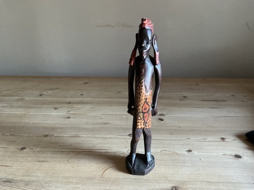 Carved wood african tribal