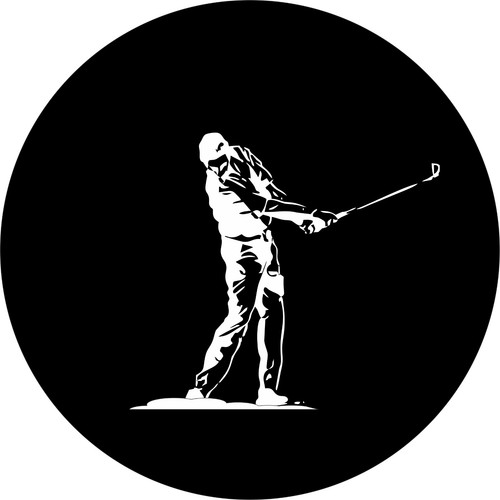 Golfing swing relax tire - golfing,