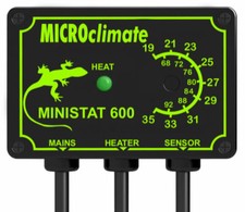 Microclimate Ministat 600 w On/Off Reptile Vivarium Thermostat Control Heating