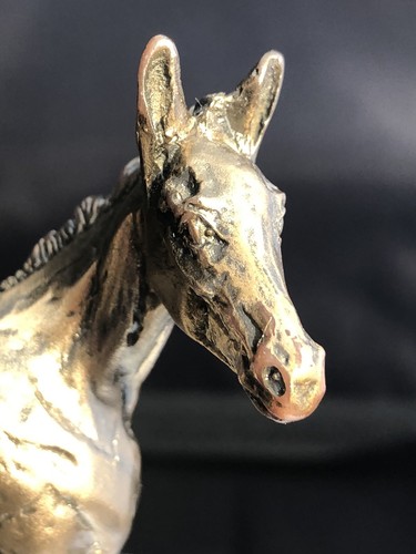 Horse statue foal ornament - statue,