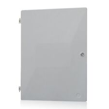 ELECTRIC METER BOX DOOR COMPLETE with Key, Metal Latch, Hinges