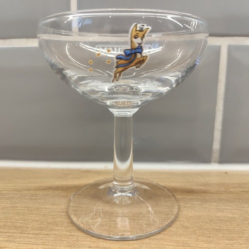 Vintage babycham glass - babycham, in