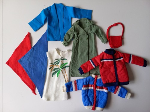 1980s sindy doll - doll, clothes