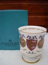 Coalport China Goblet - Queen