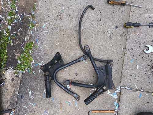 Honda 200 benly rear - 200,