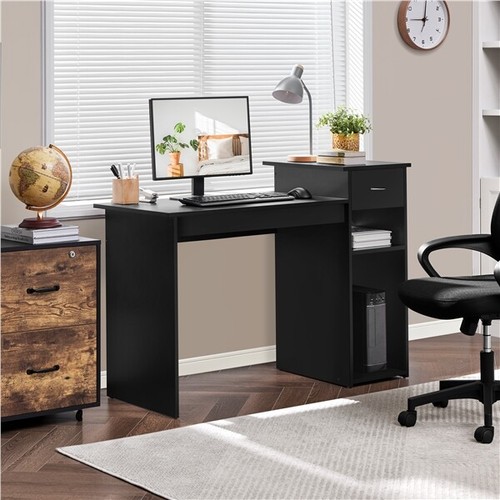 Home office computer desk with - home,